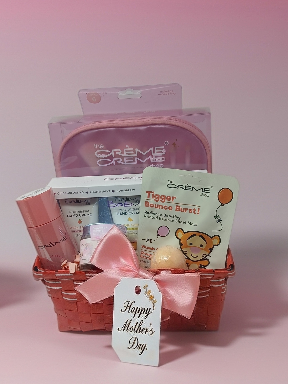 The Crème Shop X Hello Kitty & Disney Tigger PINK Mother's Day Gift Basket